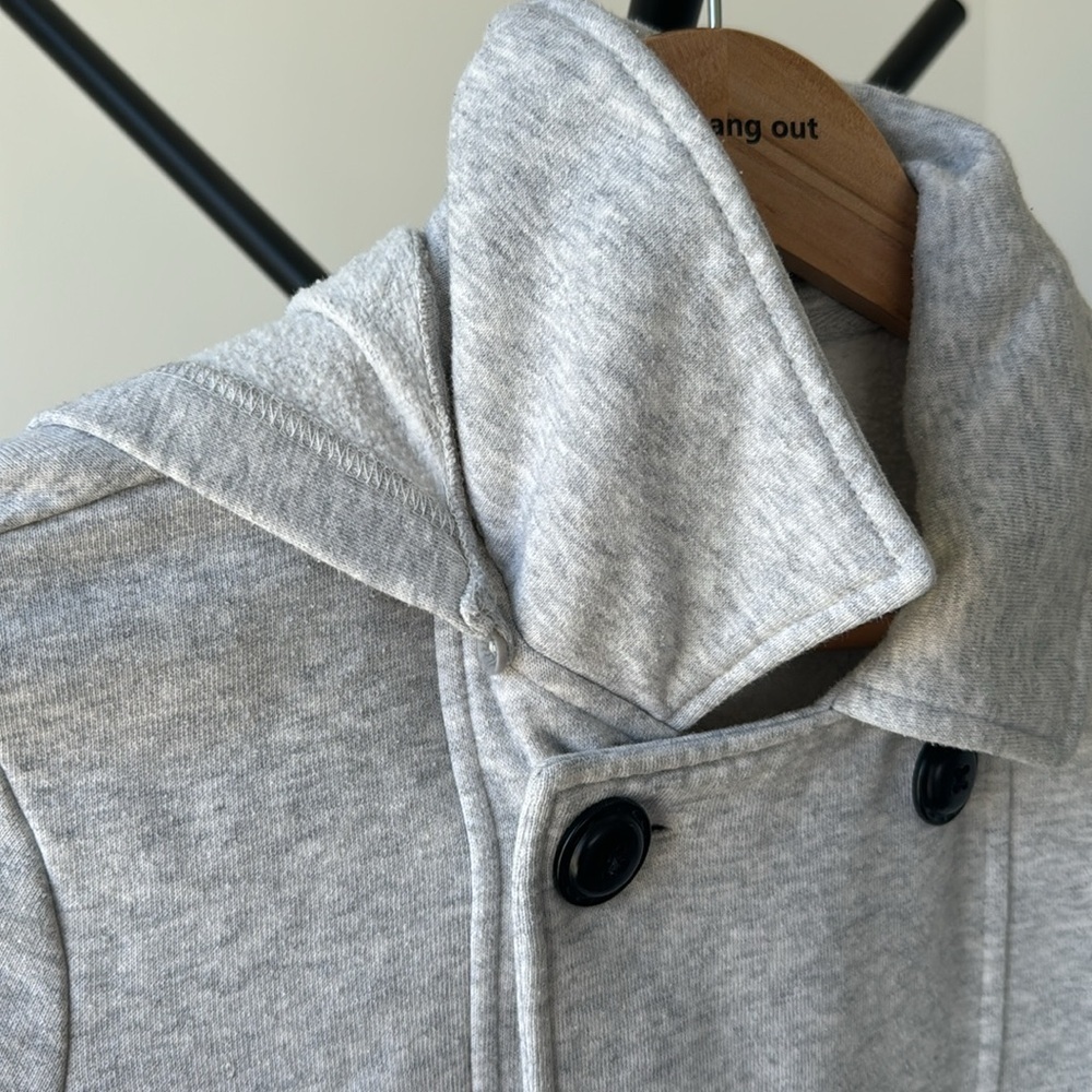 BILLABONG Lightweight Winter Pea Coat | Grey | Women’s Small - Picture 6 of 10